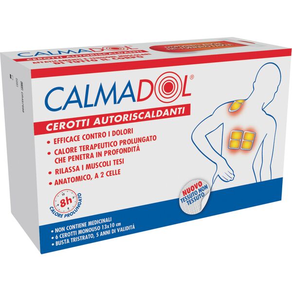 montefarmaco otc spa calmadol cerotto autoriscaldante 6 pack