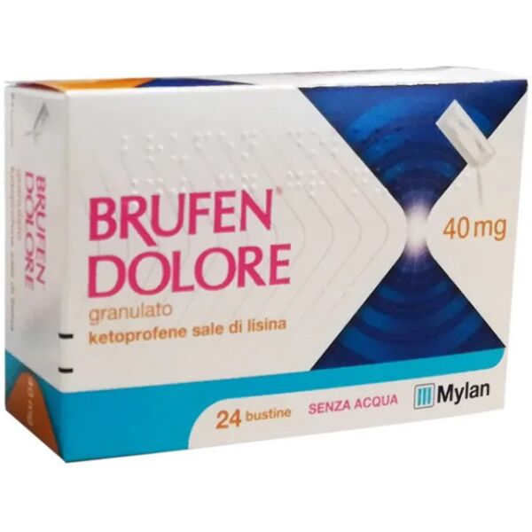 brufen dolore 40 mg granulato soluzione orale 24 bustine