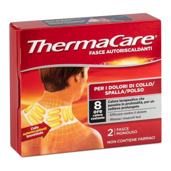 thermacare fascia collo spalla polso 2 pezzi