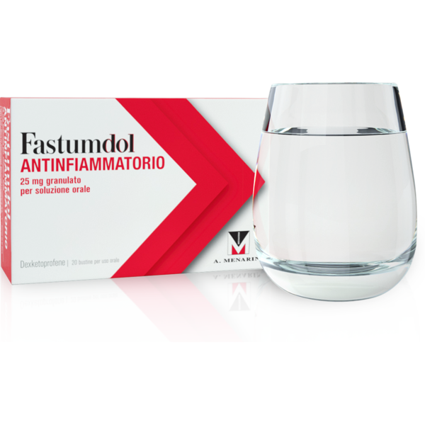 fastum dol antinfiammatorio 25 mg 20 bustine