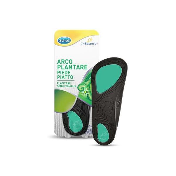 scholl arco plantare piede piatto taglia s 2 pezzi