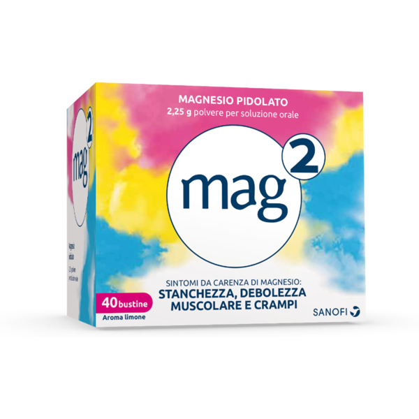 mag 2 2,25 g soluzione orale 40 bustine