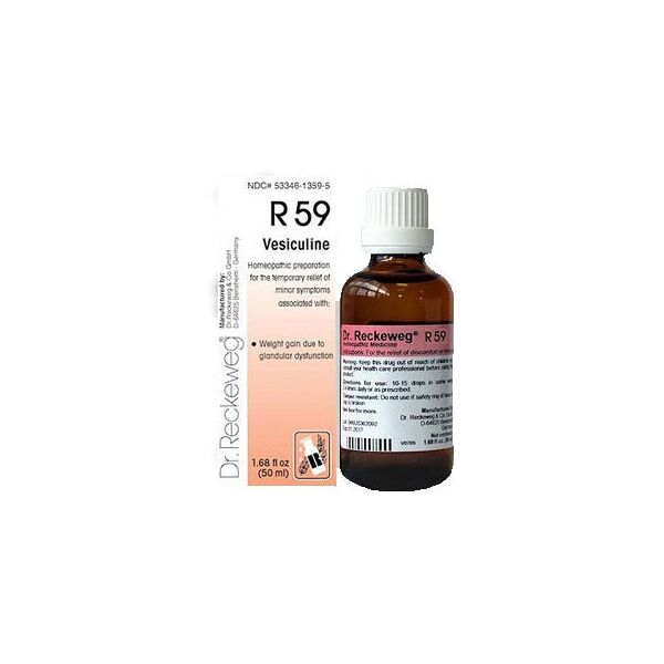 dr.reckeweg dr. reckeweg r59 gocce orali omeopatiche 22 ml