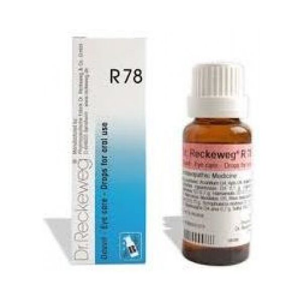 dr.reckeweg dr. reckeweg r78 gocce orali omeopatiche 22 ml