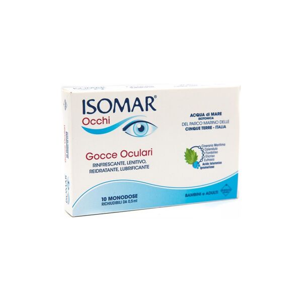 isomar occhi monodose gocce oculari 10 flaconcini