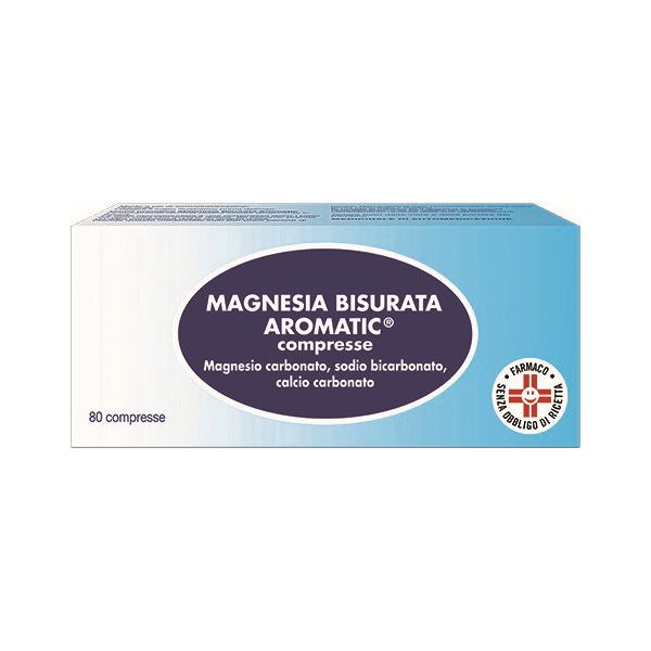 gsk magnesia bisurata aromatic 80 compresse