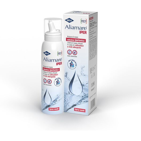 aliamare iper spray acqua di mare ipertonica 125 ml