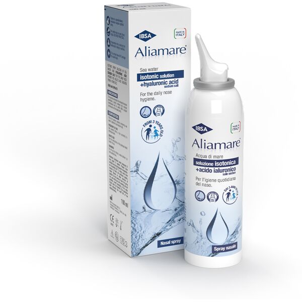 ibsa aliamare spray acqua di mare isotonico igiene nasale 100 ml