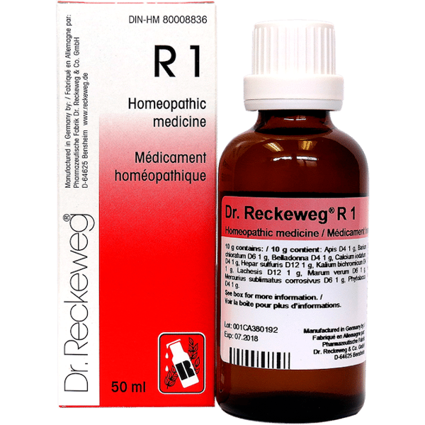 dr.reckeweg dr. reckeweg r1 gocce 50 ml