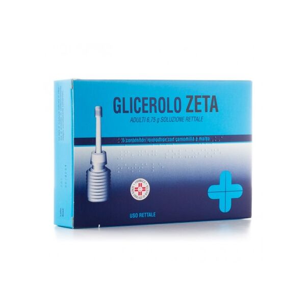zeta farmaceutici glicerolo zeta adulti 6 microclismi soluzione rettale 6,75g
