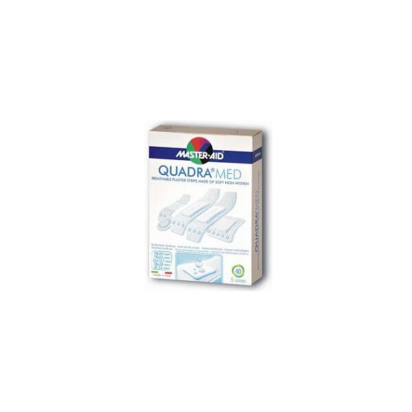 pietrasanta pharma master aid cerotto quadramed (5 formati) 40pz