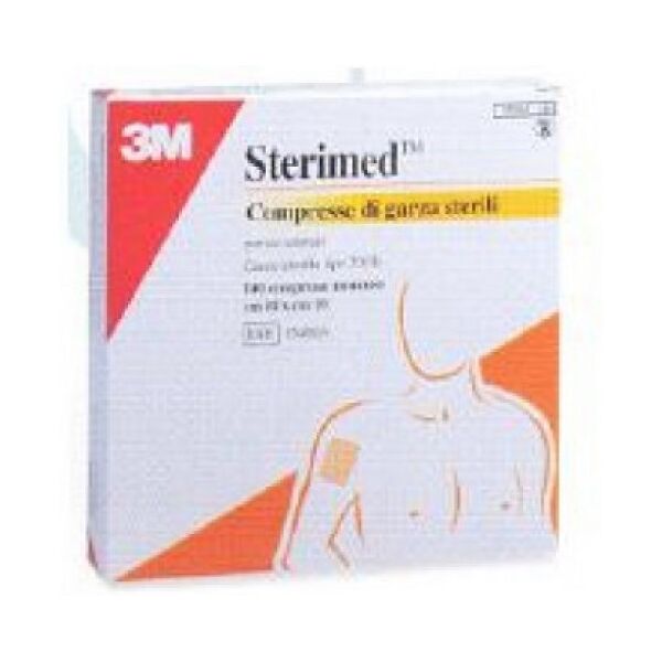 3m italia srl  nexcare sterimed garza compresse in cotone 36x40x12