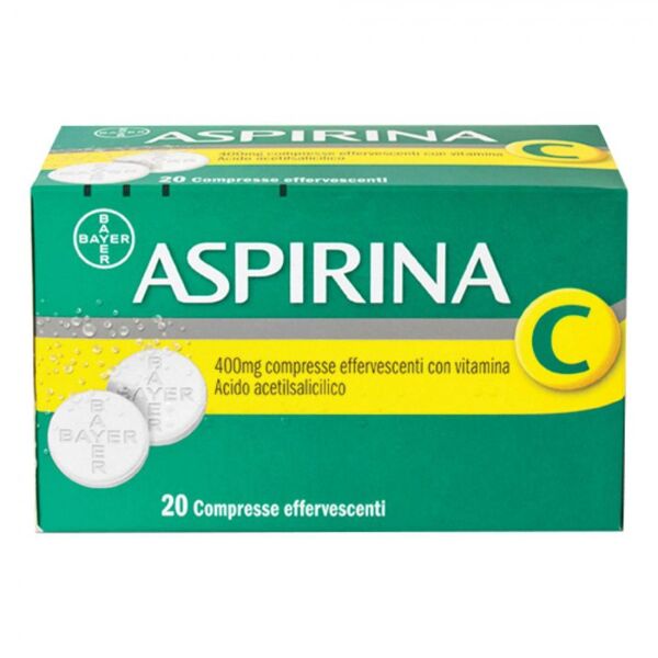 bayer spa aspirina c 20 compresse effervescenti 400+240mg