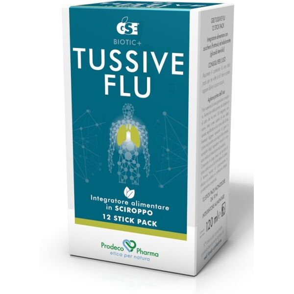 prodeco pharma srl gse tussive flu 12stickpack