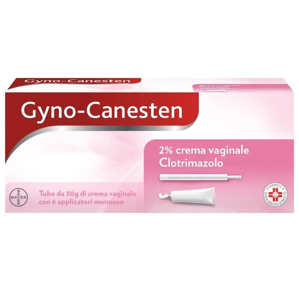 gyno-canesten crema per candida prurito bruciore intimo perdite infezioni vaginali, clotrimazolo 30 g