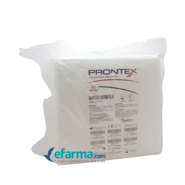 prontex safety texil garza cotone 10x10 cm 1 kg