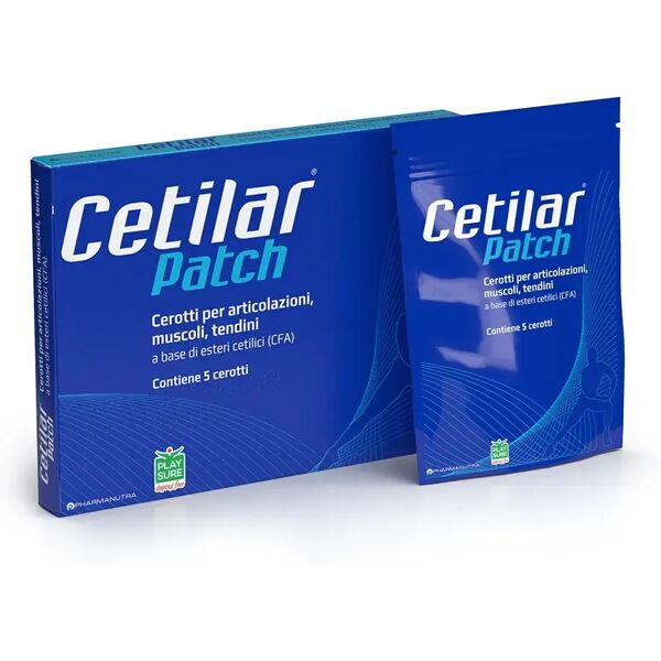 cetilar pharmanutra patch cerotto locale per dolori muscolari 5 pezzi