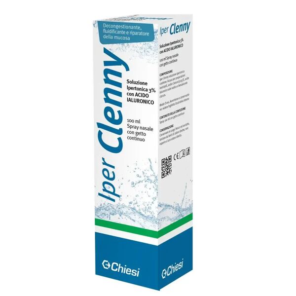 clenny iper spray nasale soluzione ipertonica con acido ialuronico 100 ml