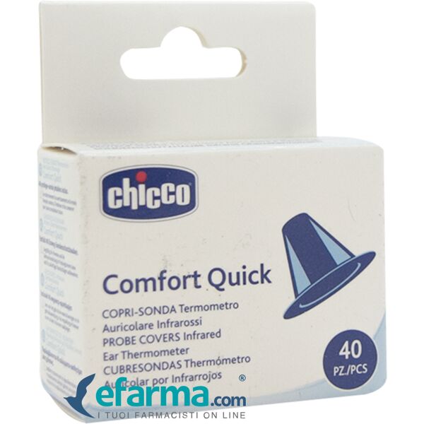 chicco copri sonda auricolare comfort quick 40 pezzi