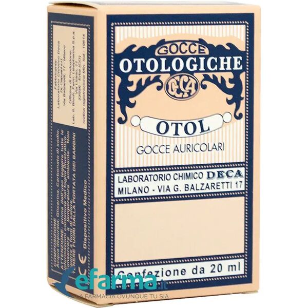 deca laboratorio chimico otol gocce auricolari 20 ml