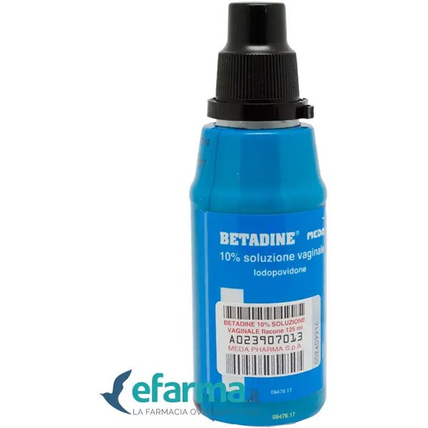 betadine 10% iodopovidone soluzione vaginale disinfettante 125 ml