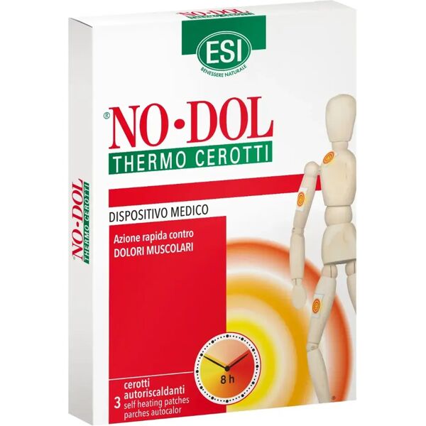 no dol esi thermo cerotti autoriscaldanti dolori muscolari 3 pezzi