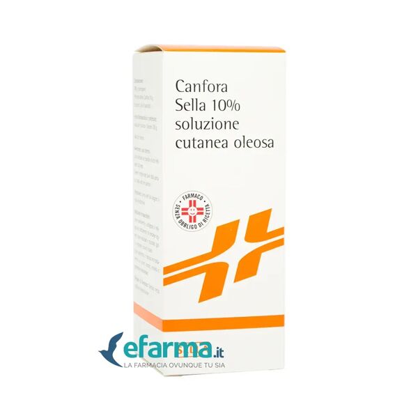 sella canfora 10 % soluzione oleosa 100 gr