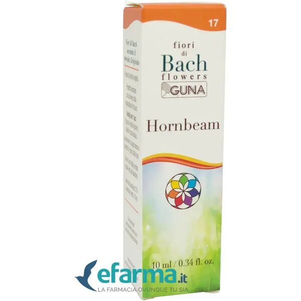 guna fiori di bach hornbeam vigore gocce 10 ml