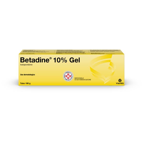 betadine 10 % iodopovidone gel cutaneo 100g