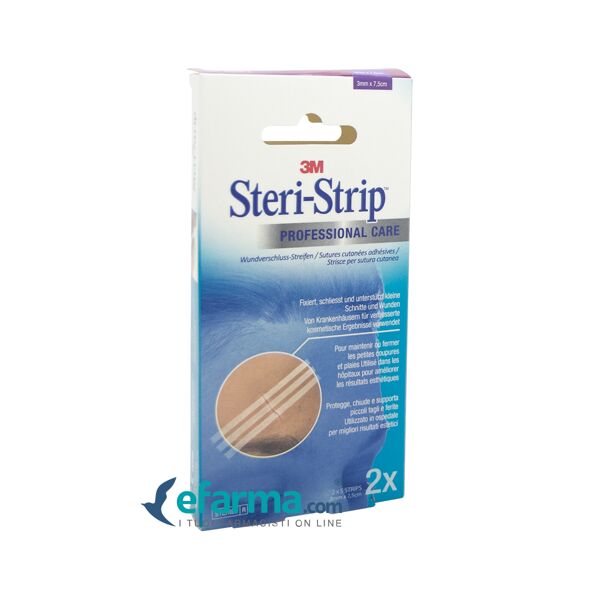 steristrip 3m cerotto sterile per sutura piccole ferite 3x75 mm 10 pezzi