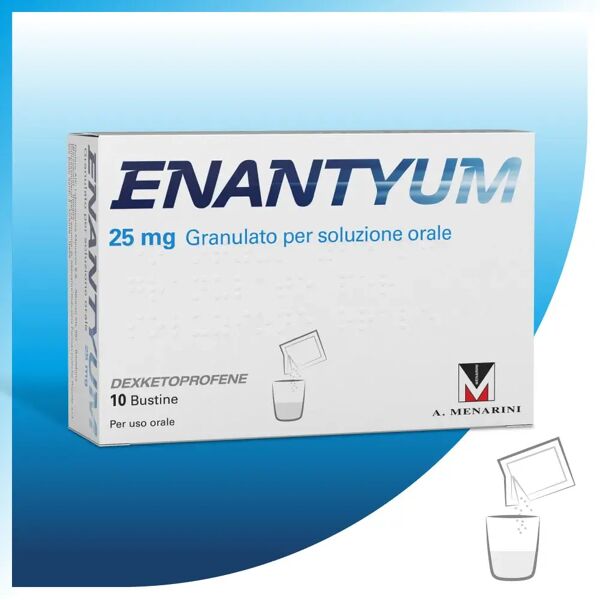 enantyum 25 mg 10 bustine granulato