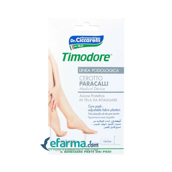 timodore cerotto paracalli in tela da ritagliare