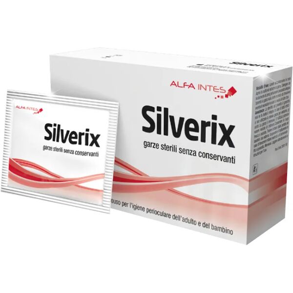 alfa intes silverix perioculare garze sterili monouso 14 pezzi