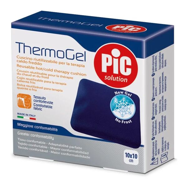 pic thermogel cuscino in tessuto terapia caldo/freddo 10x10 cm