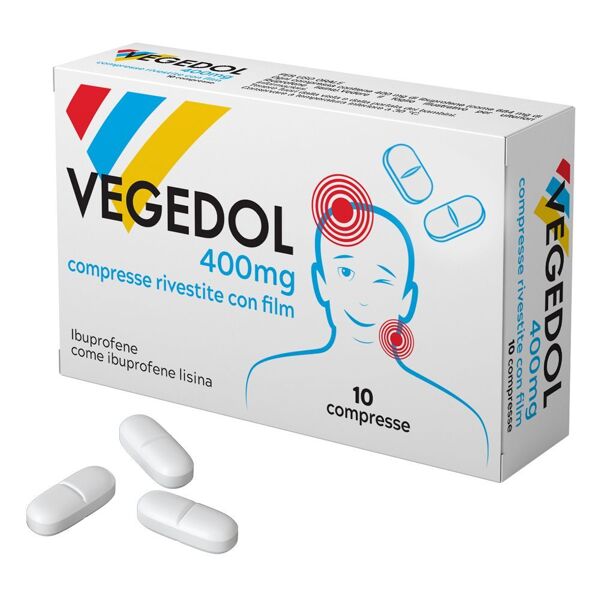 vegedol ibuprofene 400mg 10 compresse rivestite film