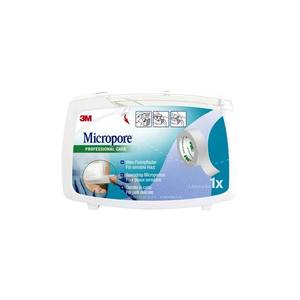 micropore cerotto in carta 3m surgical tape m5x1,25mm refill