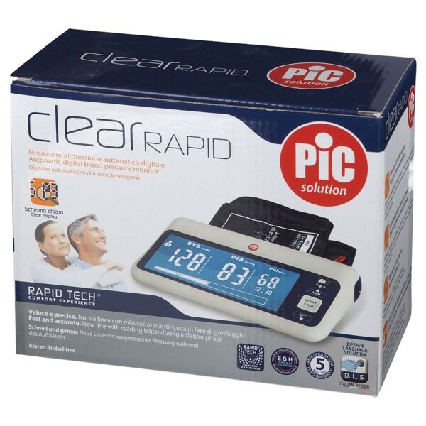 pic clearrapid pic clear rapid misuratore pressione digitale automatico