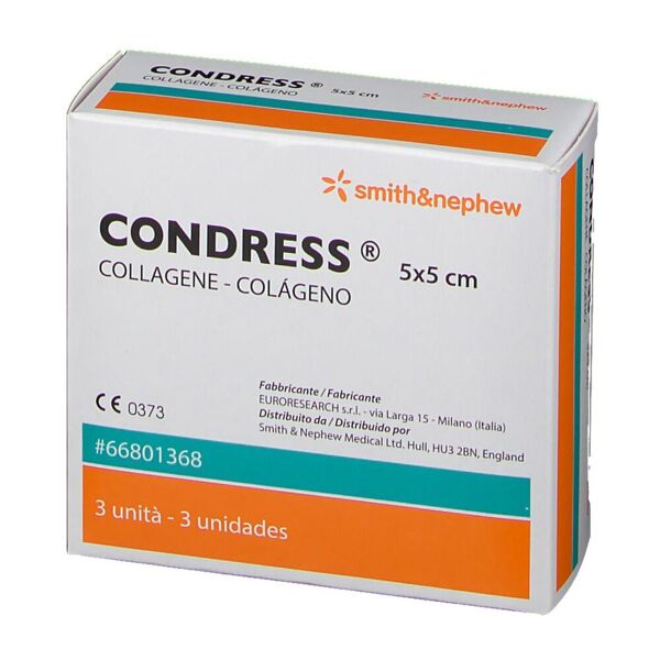 pharmaidea srl condress collagene equino 5x5cm 3 pezzi