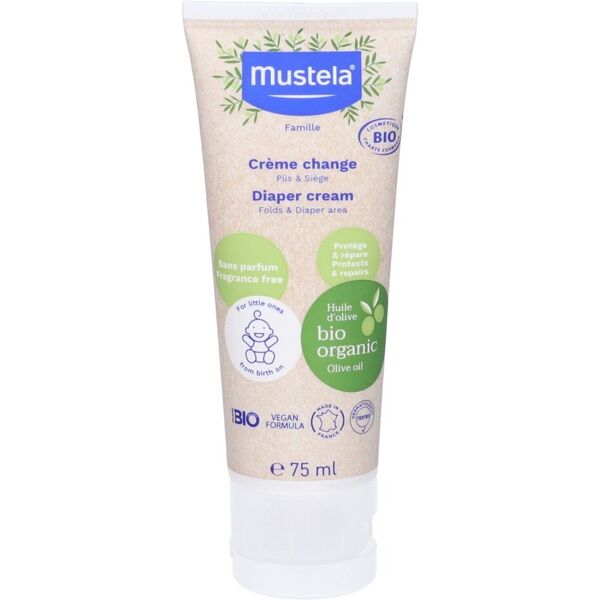 mustela pasta protettiva lenitiva bio senza profumo 75 ml