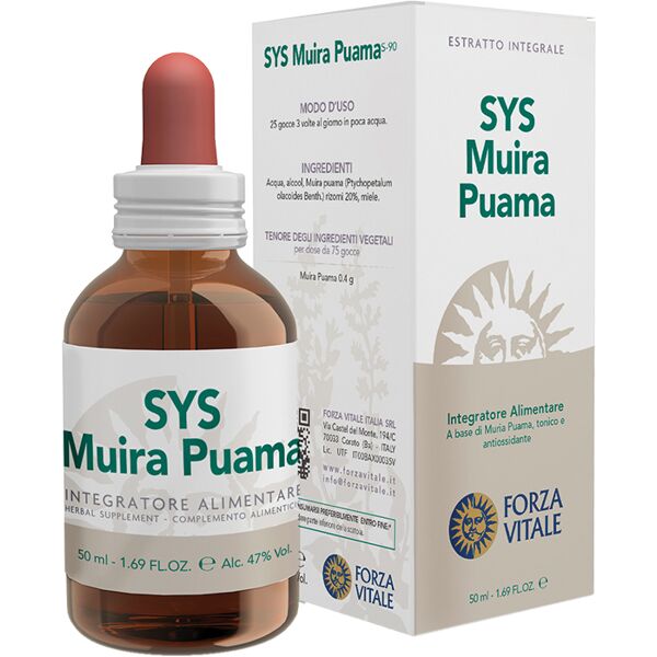 forza vitale italia srl sys muira puama gocce 50 ml