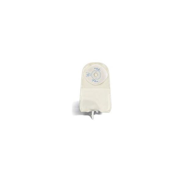 convatec italia sacca urostomia trasparente ritagliabile mono pezzo con barriera protettiva in stomahesive e valvola antireflusso urodress 19/45mm 10 pezzi