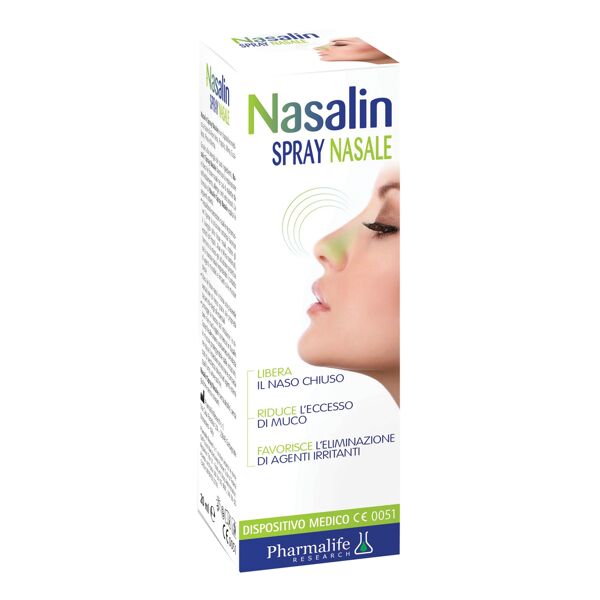 pharmalife research s.r.l nasalin spray nasale 20 ml