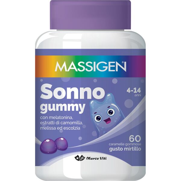 massigen sonno gummy 60 caramelle