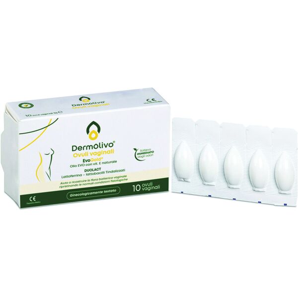 green life srl dermolivo ovuli vaginali 10 pezzi