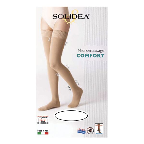 solidea by calzificio pinelli micromassage comfort sm09 nero l