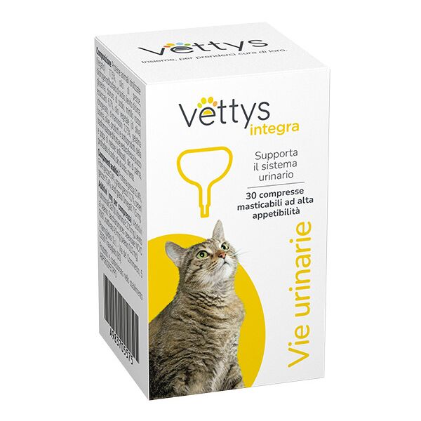 pharmaidea srl vettys integra vie urinarie gatto 30 compresse masticabili