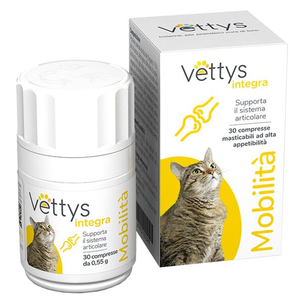 pharmaidea srl vettys integra mobilita' gatto 30 compresse masticabili