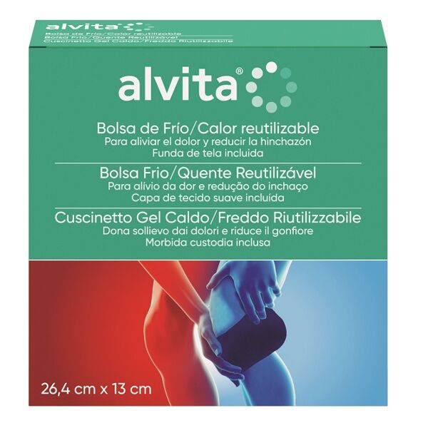 alvita cuscino caldo/freddo riutilizzabile