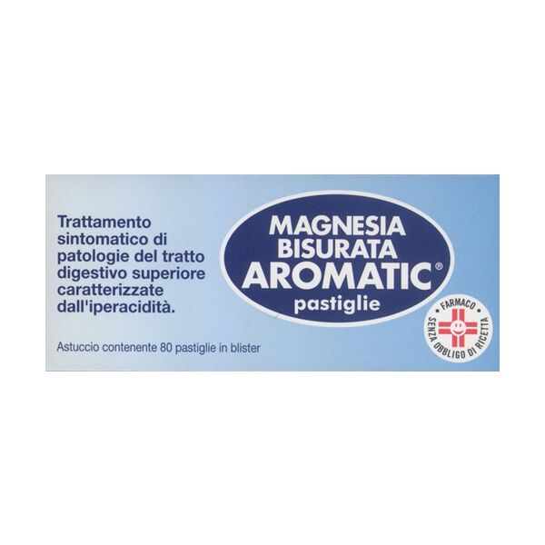 magnesia bisurata aromatic 80 pastiglie