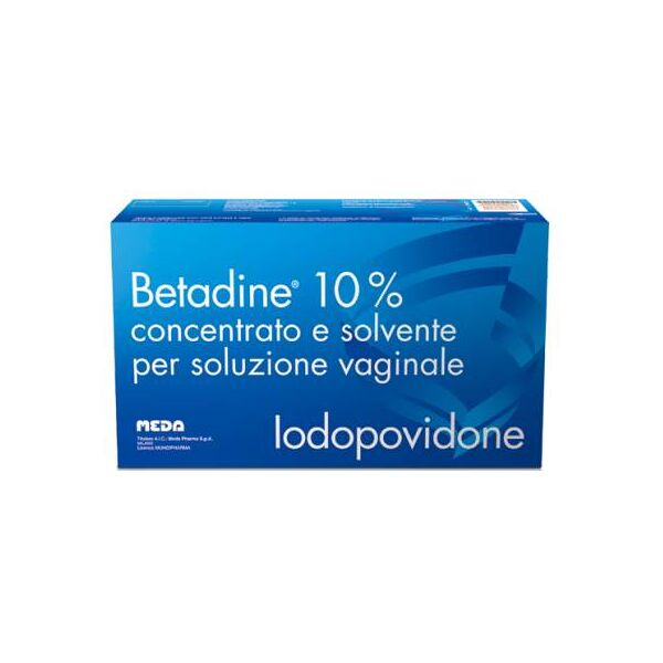 betadine soluzione vaginale 5flaconi +5fiale +5 cannule